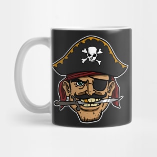 cool pirates black Mug